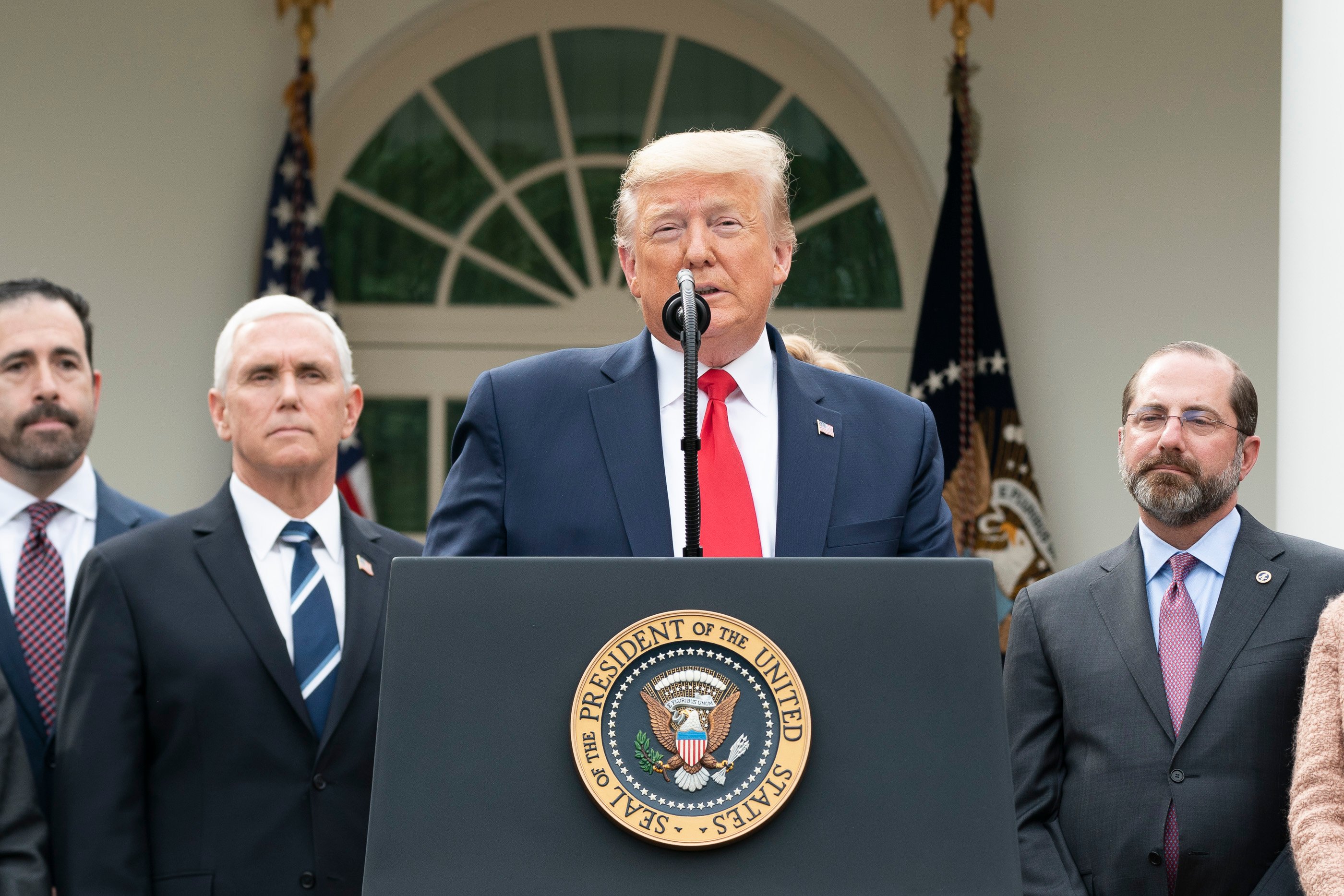 Trump Signs Families First Coronavirus Response Act