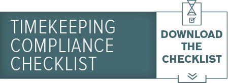Timekeeping Compliance Checklist